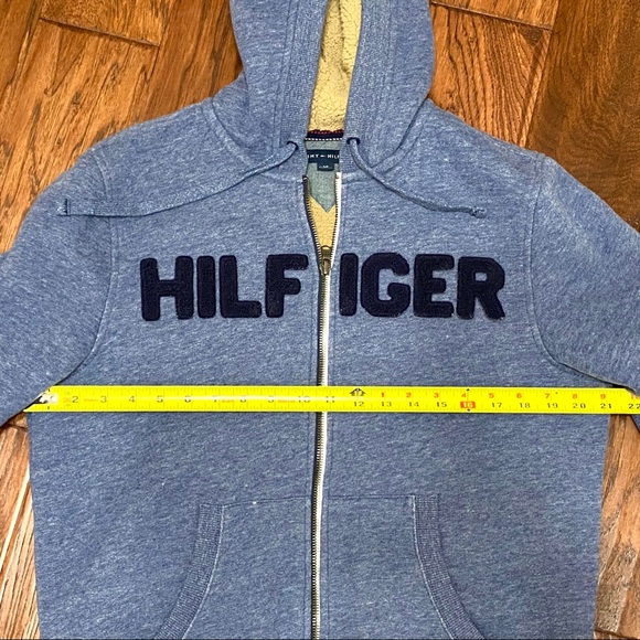TOMMY HILFIGER Men’s Hoodie Jacket Sherpa Lined - Picture 3 of 8